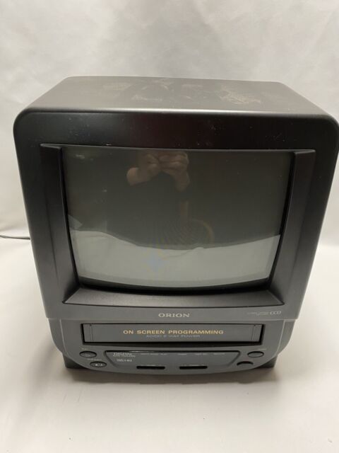 Orion TVCR0950BW 9" CRT TV VCR Lettore Colore Gioco TESTATO A DISTANZA FORMICA AUTO CGR Orion TVCR0950BW 9" CRT TV VCR Lettore Colore Gioco TESTATO A DISTANZA FORMICA AUTO CGR