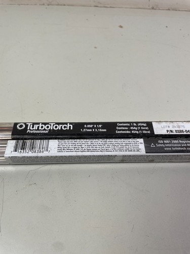 Viper TurboTorch SF-1 Brazing Rod .050 x 1/8" (2x 1 LB) - Picture 5 of 6