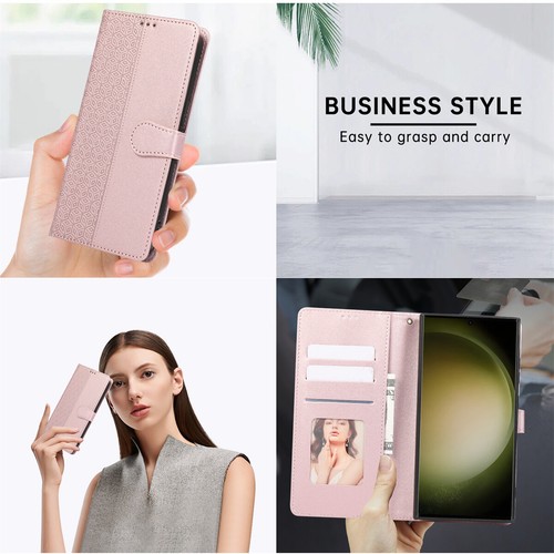 For Samsung Galaxy S24 Plus S23 S22 S21 Note20 A35 Flexible Wallet Stand Case - Picture 66 of 68