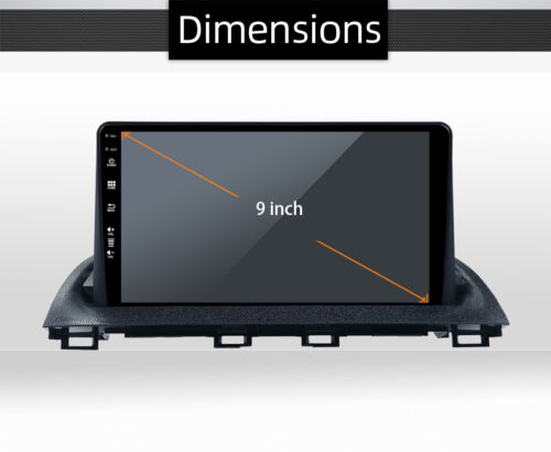 For Mazda 3 Axela 2013-2016 Android14 CarPlay Car Stereo Navi Head Unit GPS 128G - Picture 15 of 18