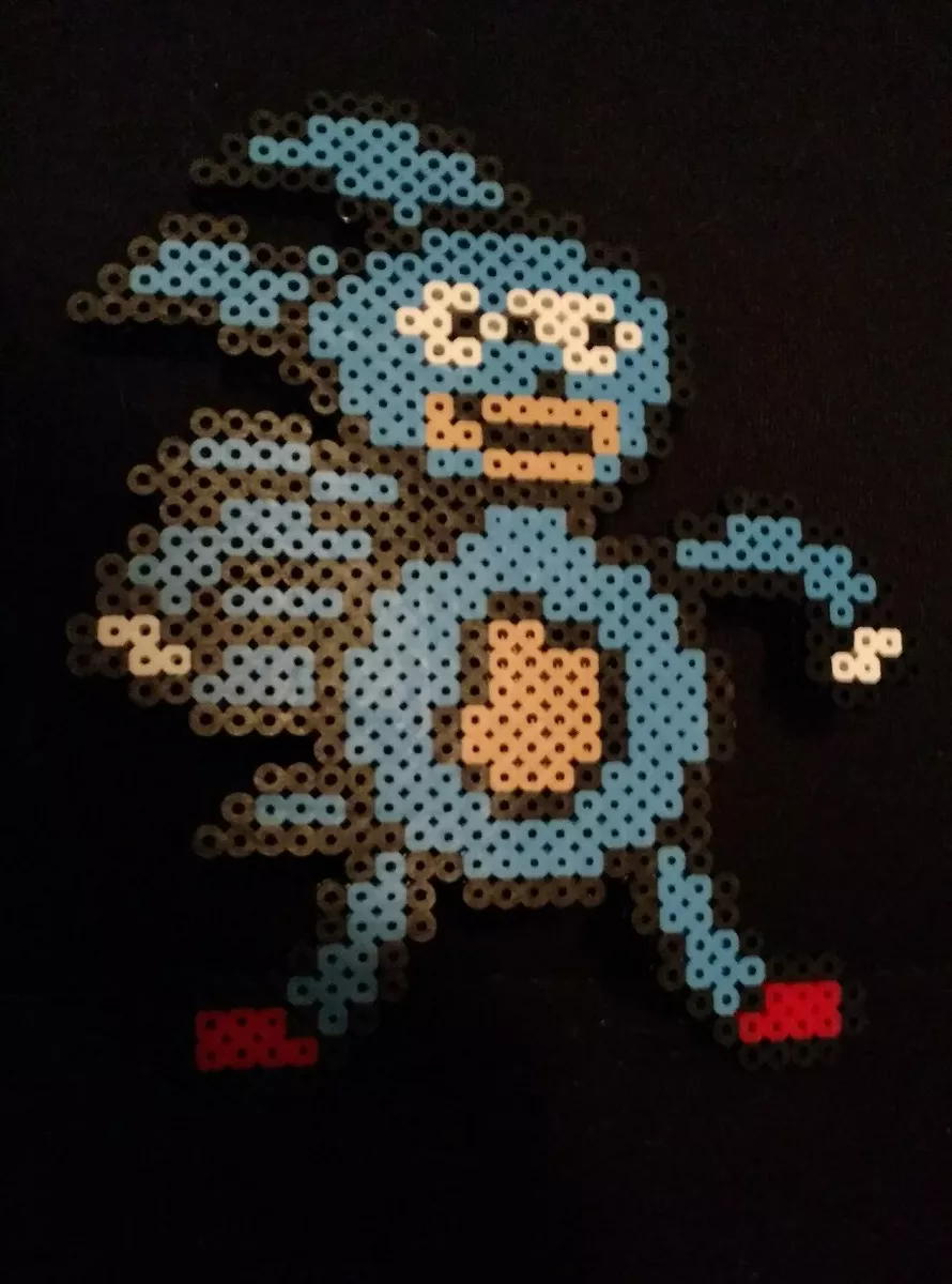 Sonic the Hedgehog Sprites Perler Beads 