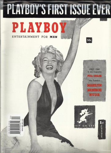 PLAYBOY'S FIRST ISSUE EVER  THE FAMOUS MARILYN MONROE  FIRST TIME IN ONLY,  2014 - Afbeelding 1 van 2