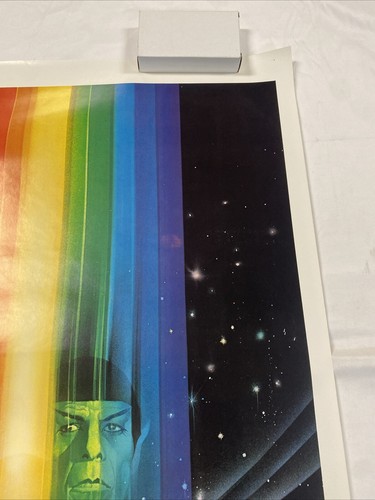 1979 Star Trek Motion Picture ROLLED 27x41 ORIGINAL ONE SHEET MOVIE POSTER RARE - Picture 4 of 8