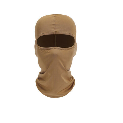 Máscara facial de pasamontañas camuflada protección UV esquí capucha solar máscaras tácticas para hombres mujeres - Imagen 35 de 35