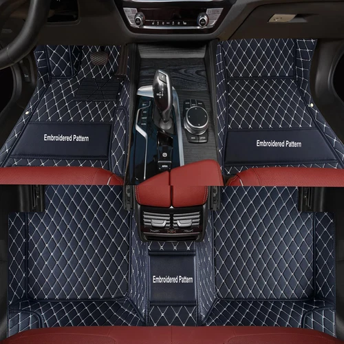 For Mercedes-Benz 1998-2025 All Model Luxury Waterproof Carpets Car Floor Mats - Foto 8 di 9