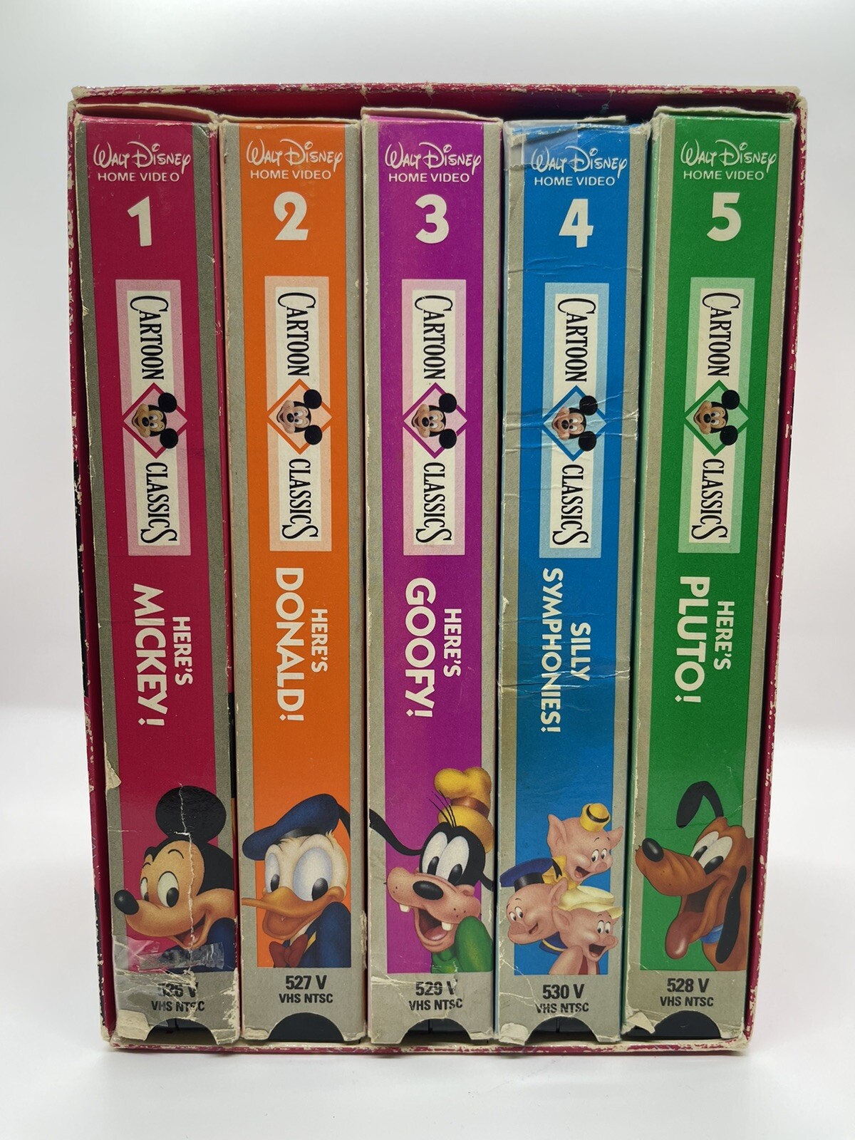 WALT DISNEY Cartoon Classics Box Set VHS 1-5 Mickey Donald Goofy Pluto 3 pigs 12257541038 | eBay WALT DISNEY Cartoon Classics Box Set VHS 1-5 Mickey Donald Goofy Pluto 3 pigs 12257541038 | eBay