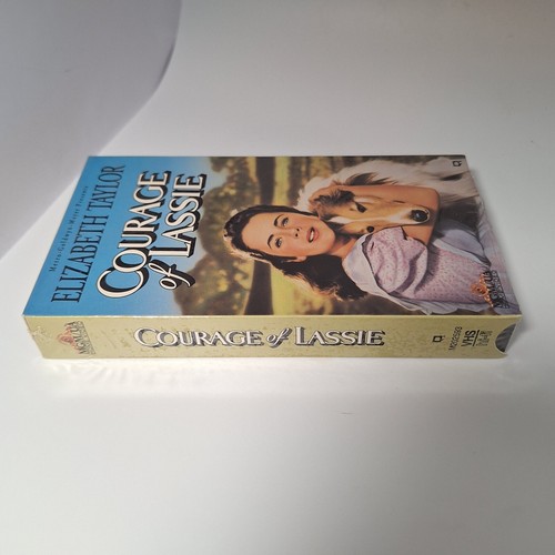 Courage of Lassie New VHS 1992 Elizabeth Taylor Frank Morgan Original Packaging - Picture 5 of 12
