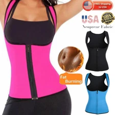 Women Waist Trainer Neoprene Vest Hot Sauna Sweat Body Shaper Tummy Control Tops
