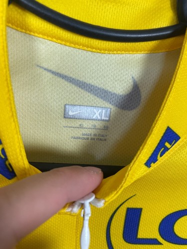 Nike Jersey Cycling Shirt Yellow Le Tour De France alpe d'huez Woman XL - Picture 8 of 10