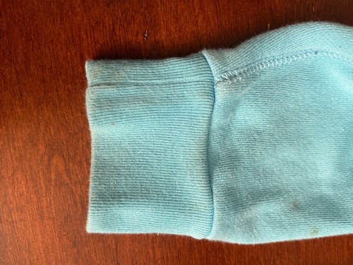 Polo Ralph Lauren Sweatshirt Kid's Size 7 Laguna Beach Bucket Hat Bear Blue EUC - Picture 11 of 13