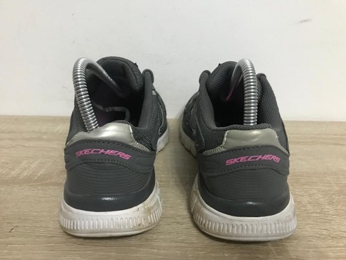 SKECHERS LADIES CHAR LEATHER/SYNTHETIC LACE UP TRAINERS SHOES UK SIZE 6 EUR 39 - Picture 3 of 7