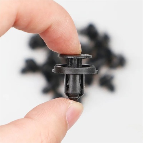 100pcs 8mm Hole Car Plastic Rivets Body Fastener Bumper Push Clips for Nissan - Picture 8 of 12