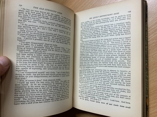 C1880s Charles Dickens " L'Ancien Curiosity Boutique " Walter Scott Fiction Book - Imagen 11 de 17