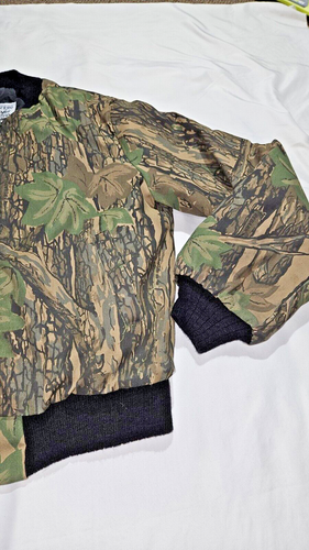 Vintage Sub-Zero Weather Protection Trebark Camo Jacket Sz 14 youth - Picture 2 of 12