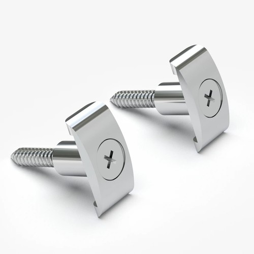 2pcs Guitar Head String Retainers Trees Buckles Fit Ibanez,Fender,Schecter,ESP - Picture 7 of 9