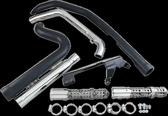 Cobra Black 909 Speedster Exhaust for Harley Sportster 1200