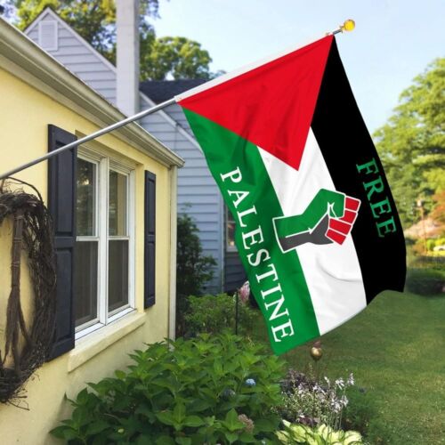 Polyester Drapeau Palestine Gratuit Décoration extérieure - Foto 6 di 7