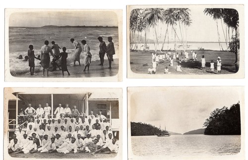 Samoa, Misión Wesleyana, 46 tarjetas fotográficas, todas diferentes, al menos 60 años de antigüedad - Imagen 8 de 12