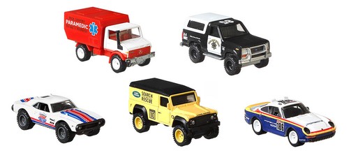 Wild Terrain Car Culture Set 5 Modellautos 1:64 Hot Wheels FPY86 - 979Q - Bild 2 von 2