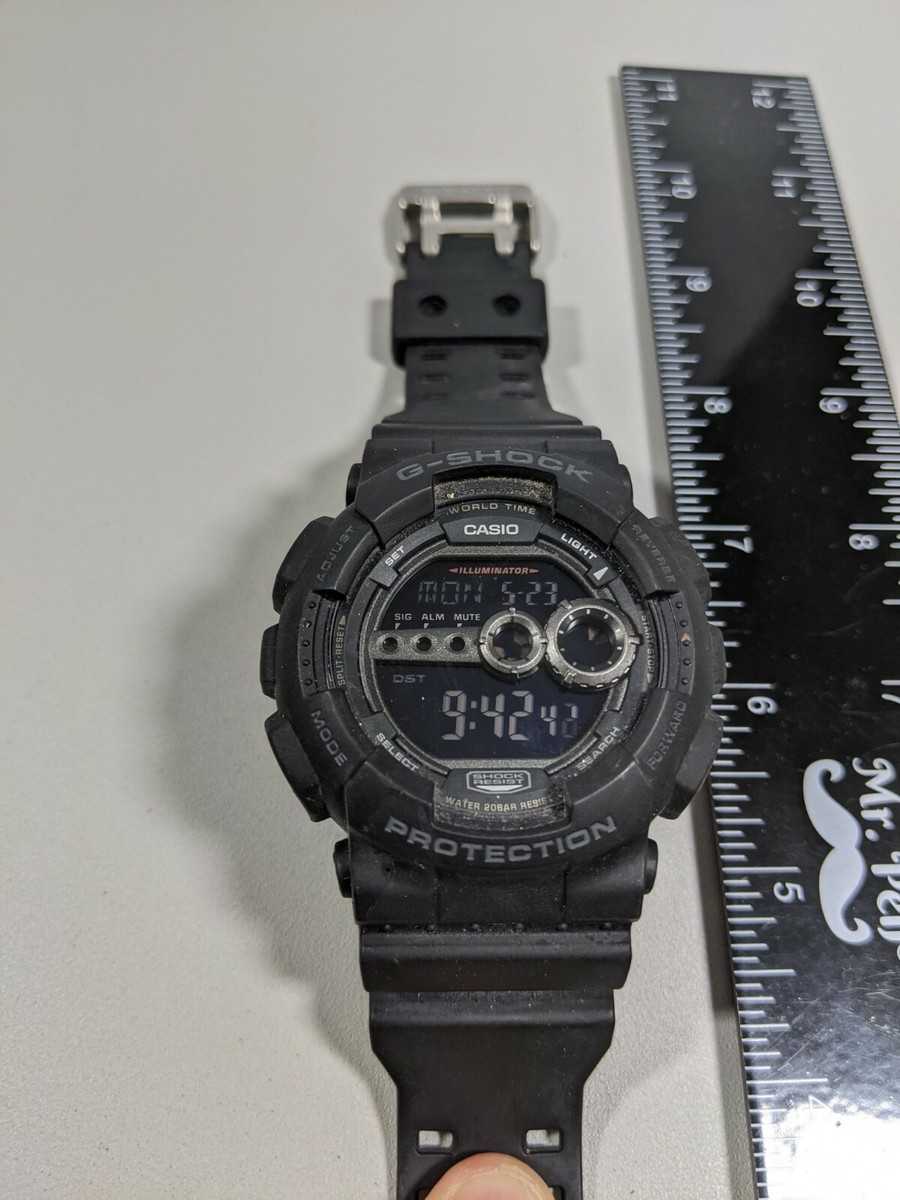 Casio G Shock Military 3263 World Time Illuminator Shock Resist Watch