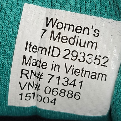 LL Bean Sneaker Women & M Gray Teal Suede Athletic Comfort Low Walking Shoe - Picture 9 of 9