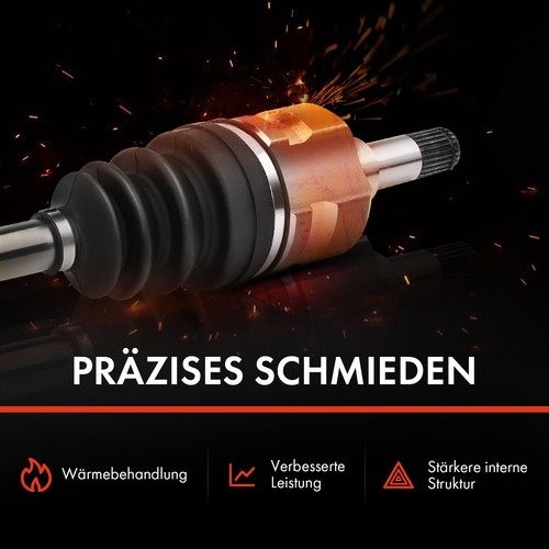 Árbol de transmisión delantero izquierdo o derecho OPEL Vectra C Signum Saab 9-3 66-9242 - Imagen 6 de 8