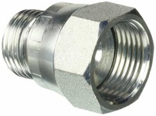 FS2406-08-06  FITTING  08 FEMALE FACE SEAL X 06 MALE FACE SEAL FLAT FACE