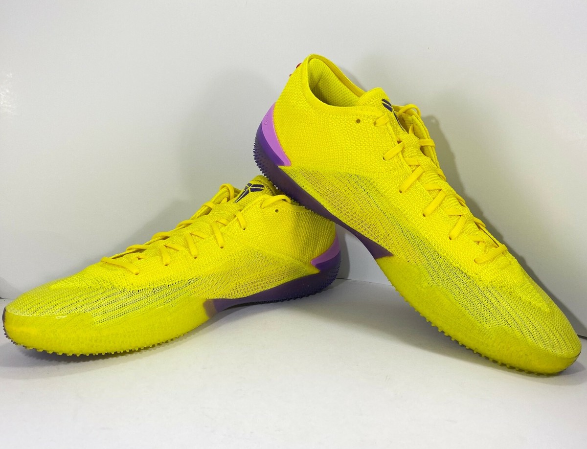 Nike Kobe Bryant AD NXT 360 Yellow Strike Sneakers Shoes AQ1087-700 Size 18