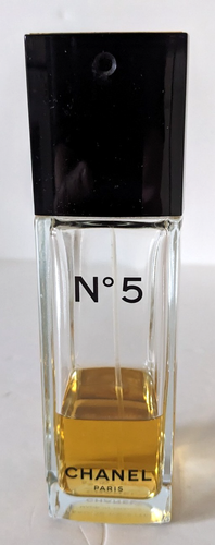Chanel #5 EDT Bottle Glass Spray 100 Ml.(3.4 oz) 30% 5.5" Made In France - Picture 2 of 5