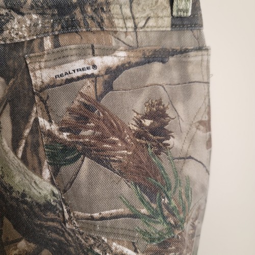 Wrangler Pro Gear REALTREE Camo Denim Jeans Boy's Size 18 Regular - Picture 8 of 16