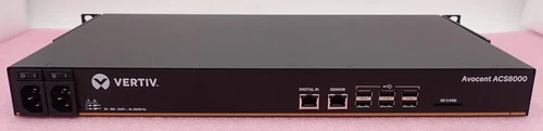 Vertiv Avocent ACS8000 8-Port Console Server DAC Dual AC PSU ACS8008DAC