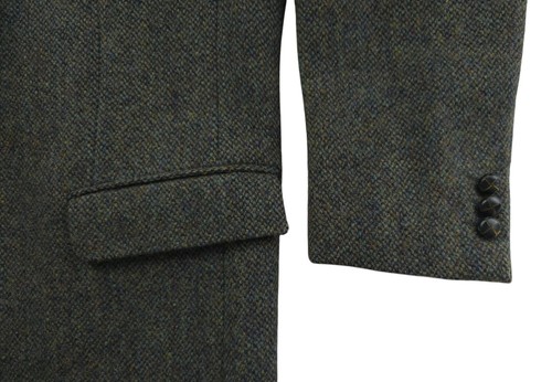 Harris Tweed Kilmaine Mens Brown Wool Blazer Jacket Size US/UK 42L (XL) - Picture 10 of 14