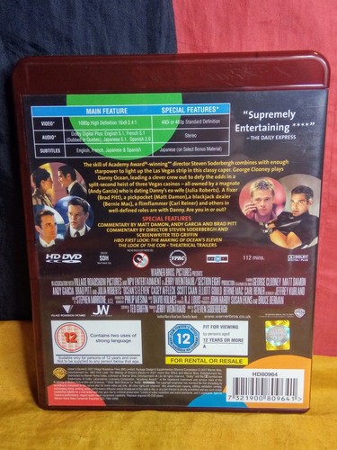 Ocean's Eleven (HD-DVD, 2007) - Picture 2 of 2