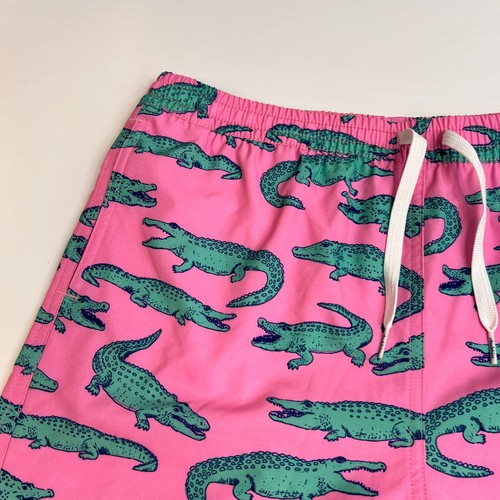 Chubbies Swim Trunk Boy Extra Large Youth Glades Alligator 30x6 Beach Core Ne - Picture 2 of 15