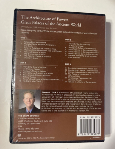 DVD Architecture of Power : Great Palaces of the Ancient World by Steven L. Tuck - Picture 2 of 2