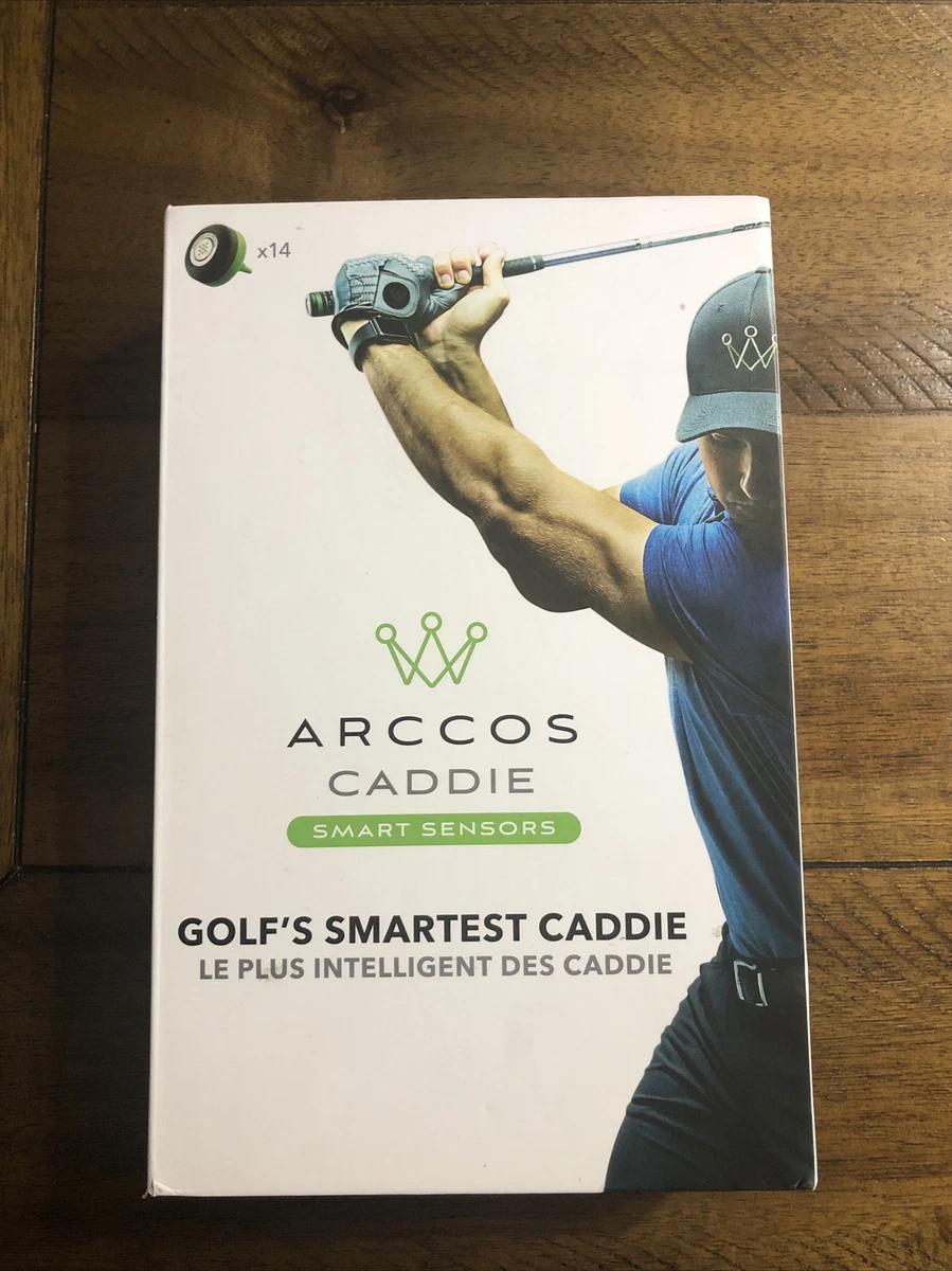 Arccos Caddie 3rd Gen. Smart Sensors AI Powered GPS Rangefinder