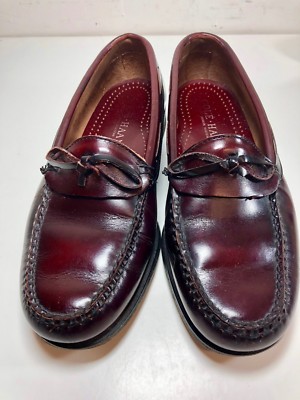 Cole Haan Country Burgundy Loafers with Tie COLE HAAN Burgundy Leather Loafer Monk Strap Side Buckle  main image 3