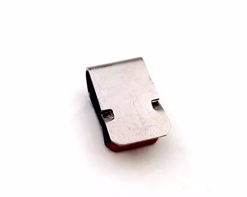20 pièces pince en U à ressort en acier inoxydable argent 21,4 mm x 12 mm - Photo 2/4