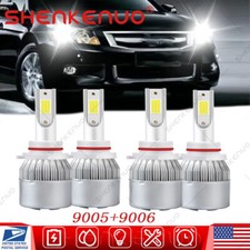 For Honda Accord 2003-2007 LED Headlight Bulbs 6000K High/Low BEAM 9005 9006 Kit