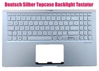 Deutsch Silber Topcase Backlight Tastatur für Asus UX533F UX533FD UX533FN