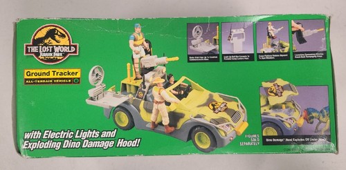 Parque Jurásico Mundo Perdido Ground Tracker 1996 en caja nunca abierta De colección Raro - Imagen 2 de 6