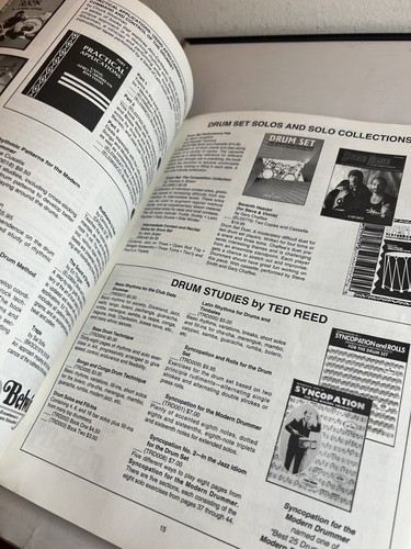 Vintage Warner Bros. Publications 1995 Catalogue - Percussion - Picture 5 of 8