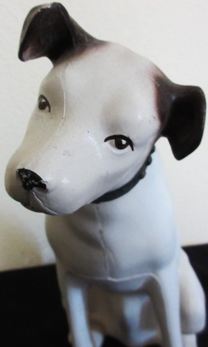Nipper (RCA Dog) Plastic Statue 11" tall Vintage Circa 1950 - Picture 3 of 6