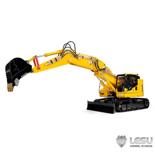 LESU 1/14 Aoue ET26L Hydraulic RC Tracked 3-Arm Excavator Metal Digger Model - Picture 4 of 12