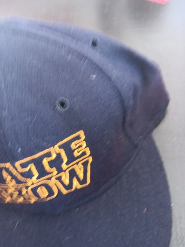 Late Show David Letterman Ebbets Field Flannels Wool Hat Cap Fitted 7 1/2 NWOT - Picture 5 of 13