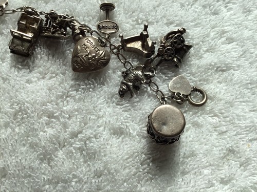 PULSERA VINTAGE CON DIJE DE LEY CARGADA MÓVIL—¡DULCE! - Imagen 16 de 24