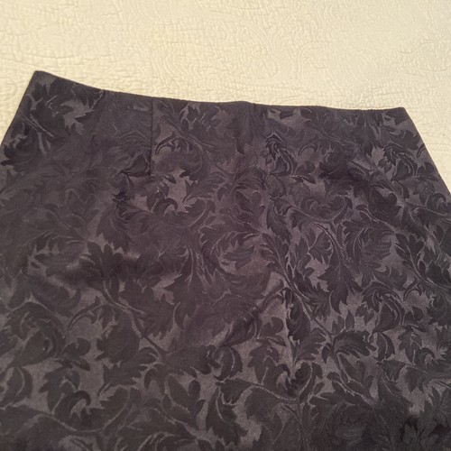 George Black Straight Pencil Skirt Pretty Pattern New with Tag Sz 16 - Picture 3 of 9