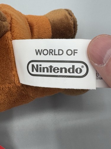 Super Mario Tanooki Mario 8” Stuffed Animal Plush Doll World Of Nintendo 2016 - Picture 7 of 10