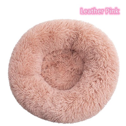 Cama súper suave para mascotas gatos felpa tamaño completo lavable cama tranquila cama donut cómoda - Imagen 28 de 41