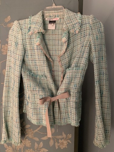 Ungaro Rock und Sakko Anzug mit Spitze und Chiffon Detail - Bild 2 von 12